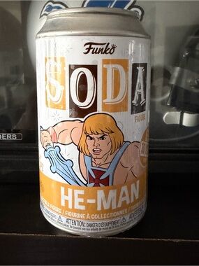 Funko Heman Masters Of The Universe MOTU NEW Sealed Soda Toy Figure